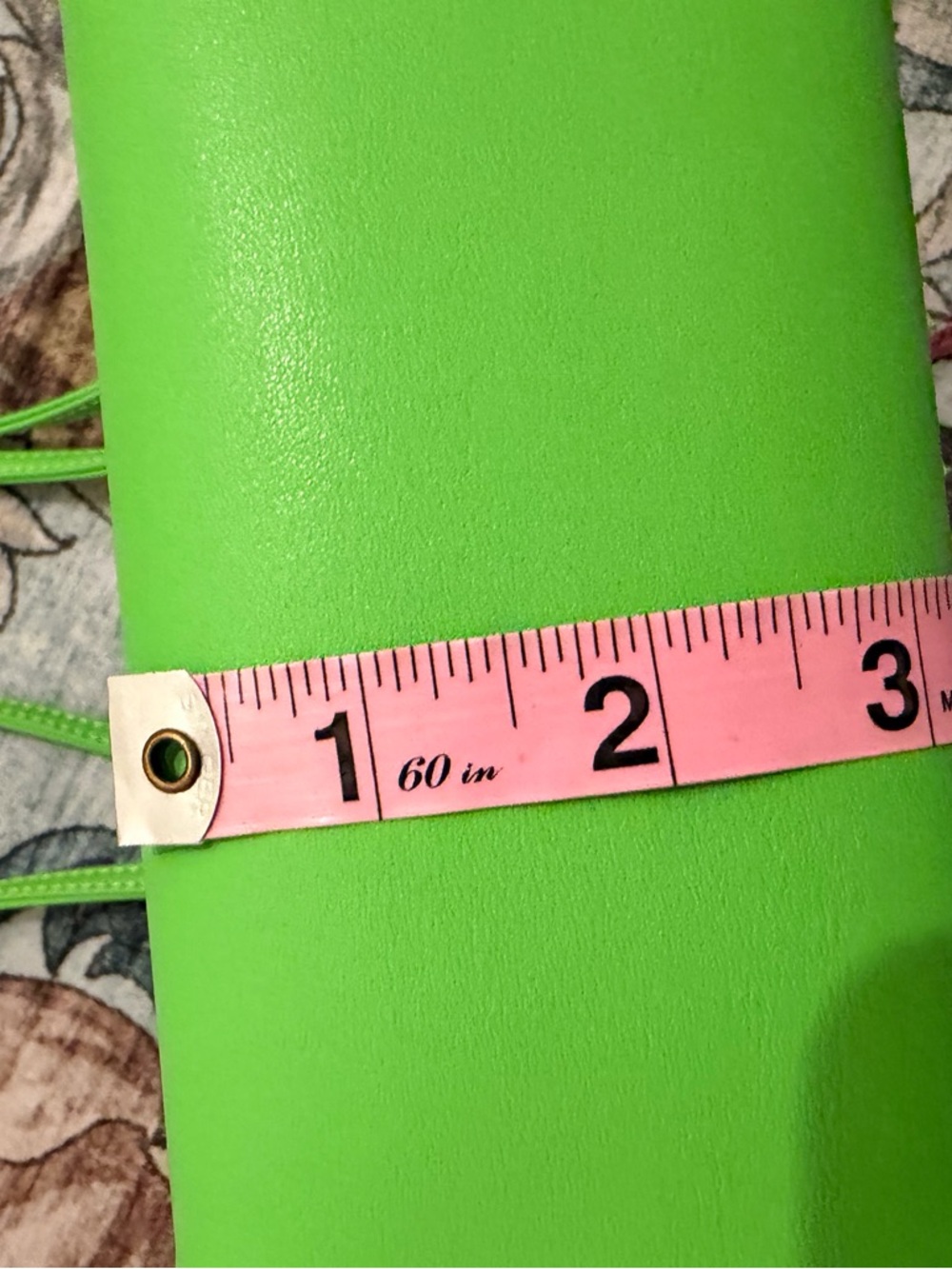 NEW! Mini Telfar Highlighter Green Tote Crossbody Bag - Picture 6 of 6